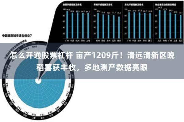 怎么开通股票杠杆 亩产1209斤！清远清新区晚稻喜获丰收，多地测产数据亮眼