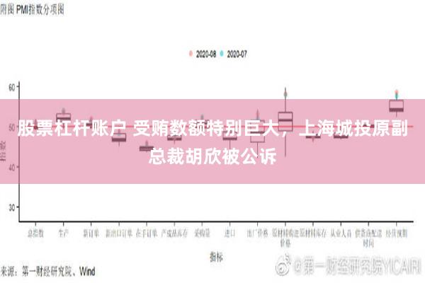 股票杠杆账户 受贿数额特别巨大，上海城投原副总裁胡欣被公诉